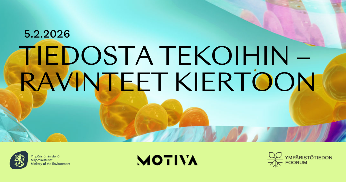 Ravinteet kiertoon Ahti (1)